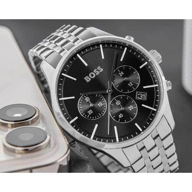 Reloj BOSS Avery cronógrafo para Hombre-Esfera Negra