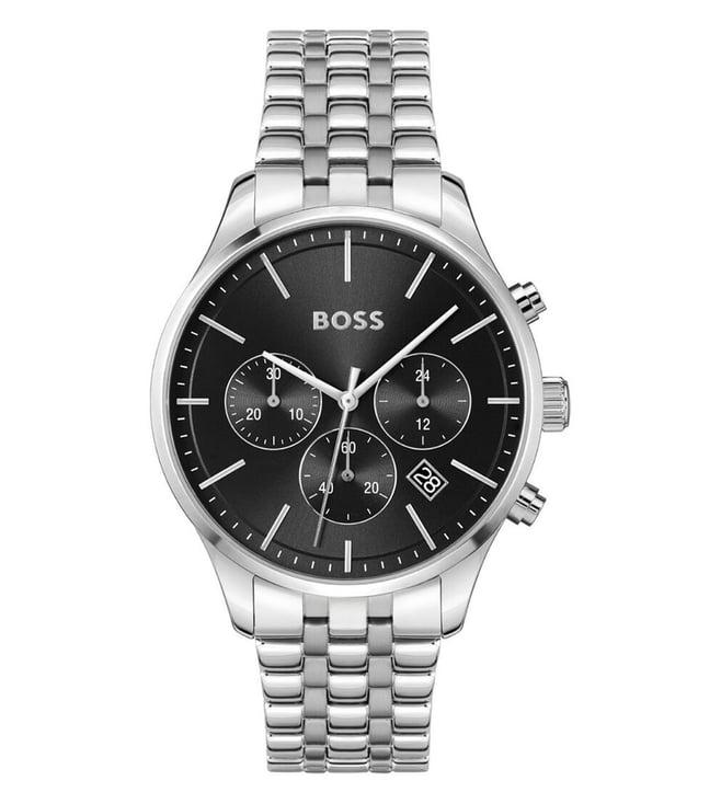 Reloj BOSS Avery cronógrafo para Hombre-Esfera Negra